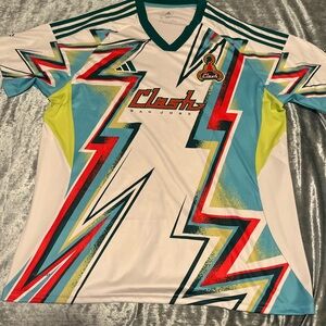 Colorful Graphic Soccer Jersey